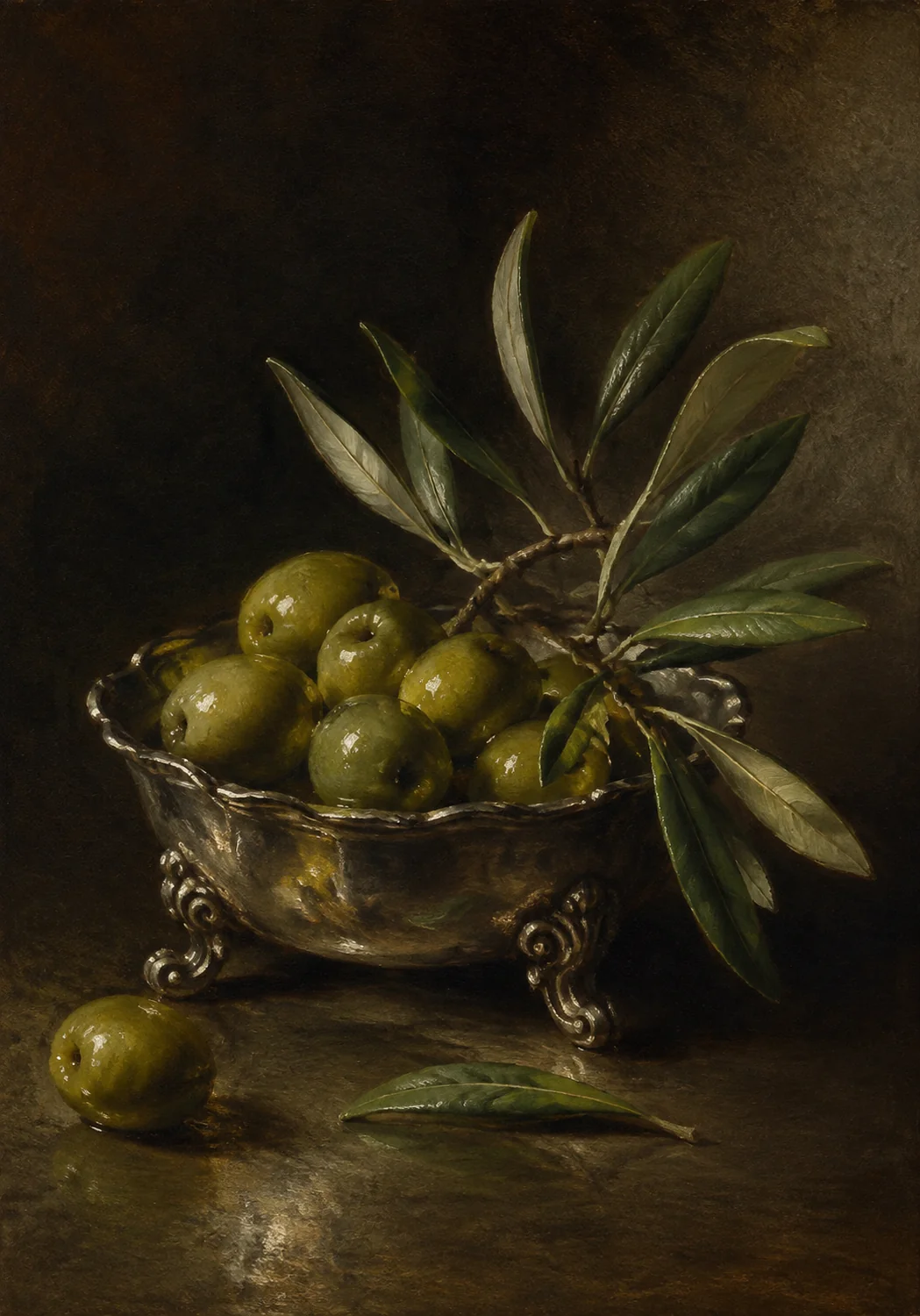 Olives and Silver