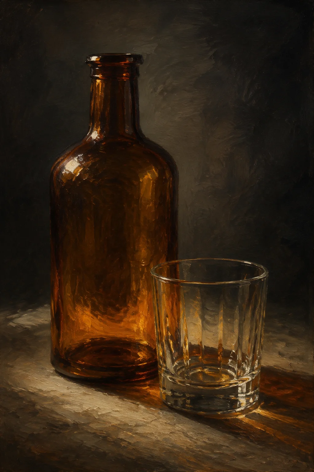 Amber Bottle