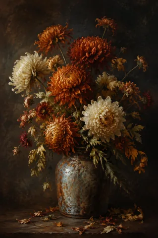 Late Chrysanthemums
